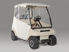 A 3 Sided Enclosure of Golf Car in Louisiana